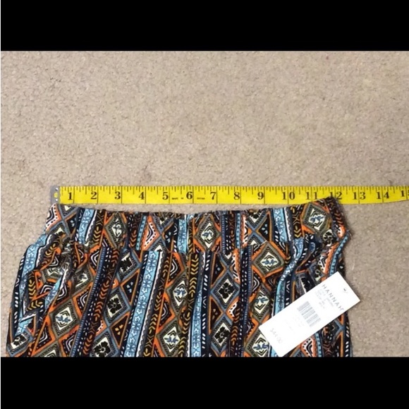 Hannah Colorful Palazzo Pants Size Small - Picture 7 of 13